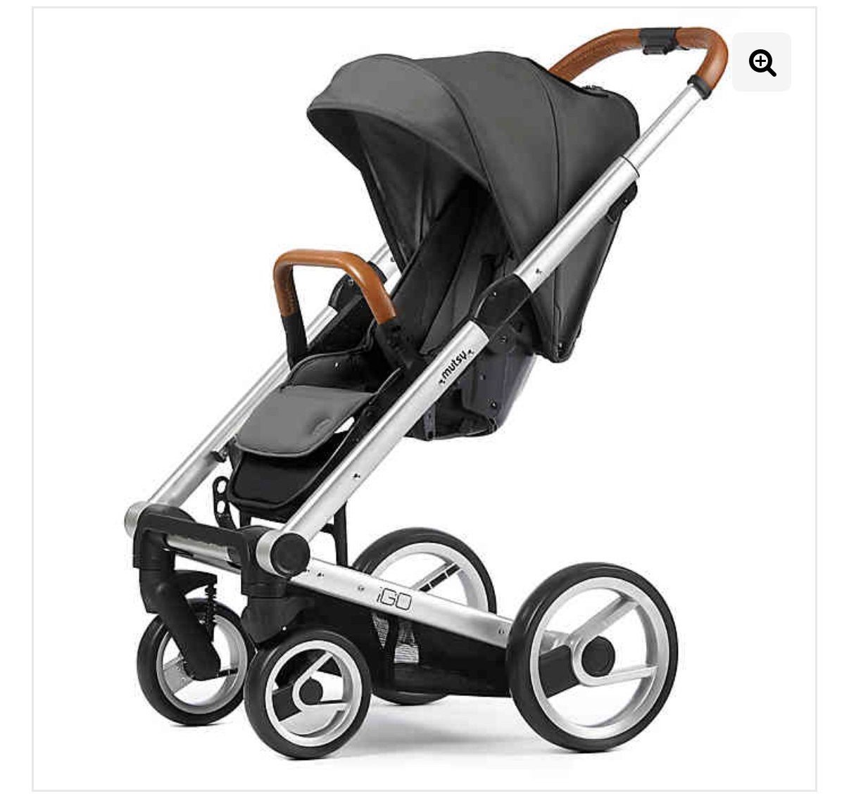 Mutsy IGO Dark Grey Combiwagen, Gebruikt, Ophalen of Verzenden, Combiwagen, Mutsy