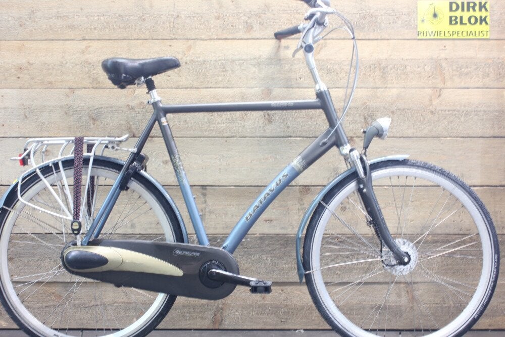 Batavus Staccato herenfiets 8v H65 blauw + 3 mnd garantie, Fietsen en Brommers, Fietsen | Heren | Herenfietsen, Niet ingevuld