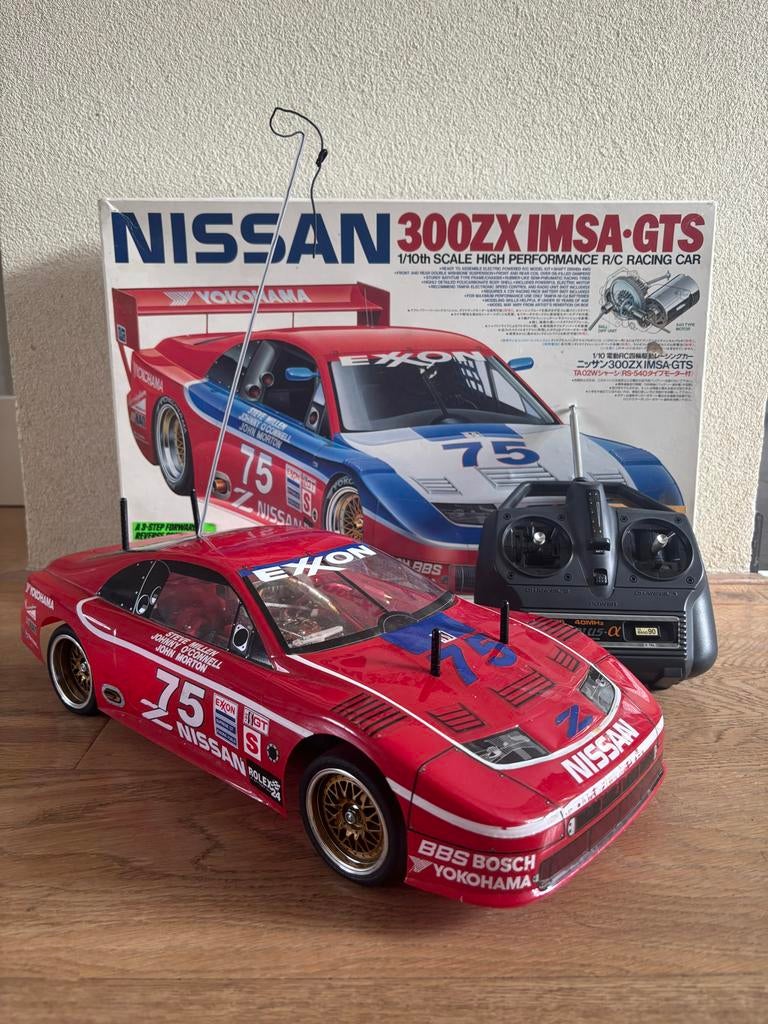 Tamiya Nissan 300ZX IMSA GTO RC Car, Gebruikt, Auto, Groter dan 1:32, Ophalen of Verzenden