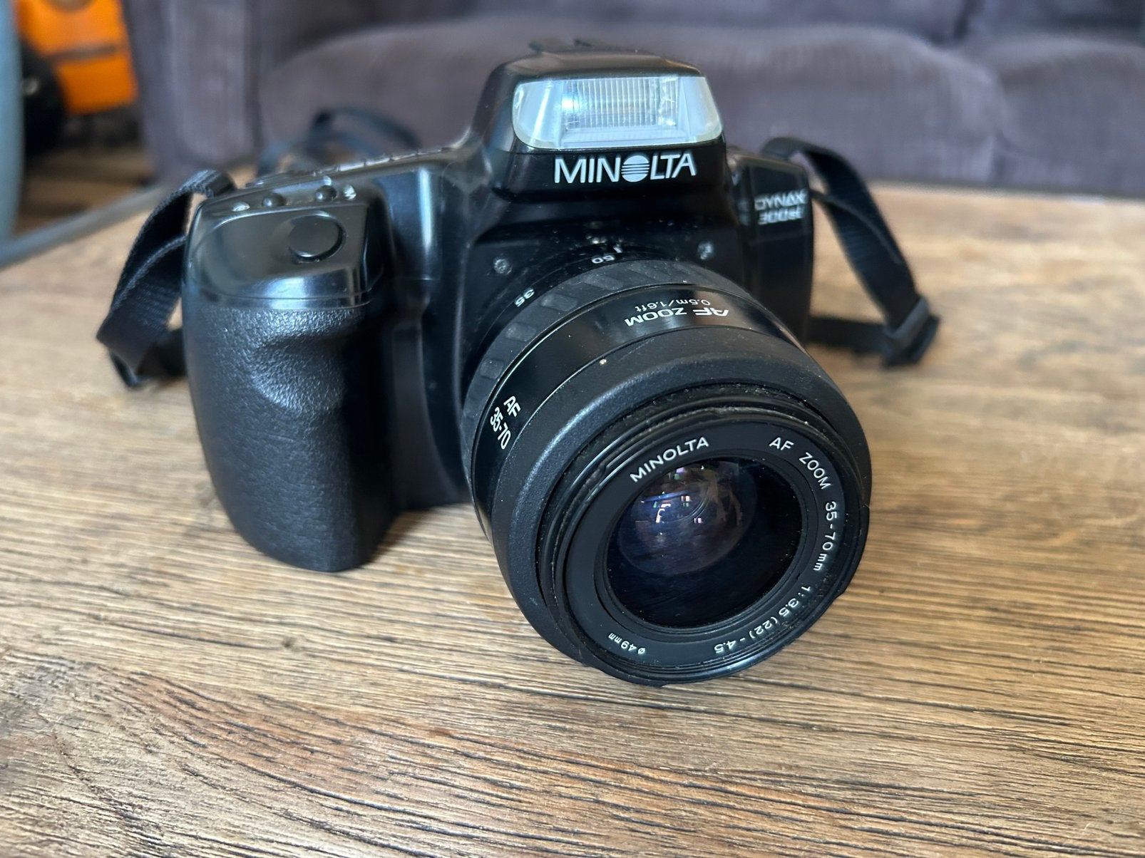 Minolta dynax 300 met lens, Ophalen of Verzenden, Gebruikt, Spiegelreflex, Minolta