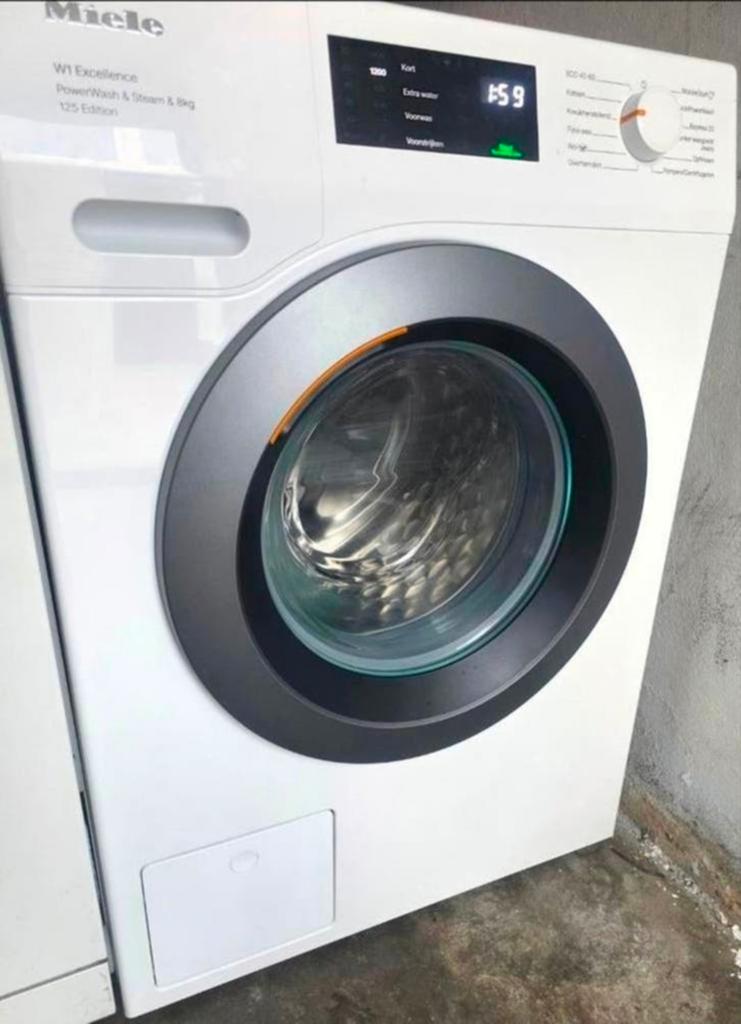 Miele WEB395WPS 125 Edition uit 2025, Ophalen of Verzenden, 1600 toeren of meer, Minder dan 85 cm