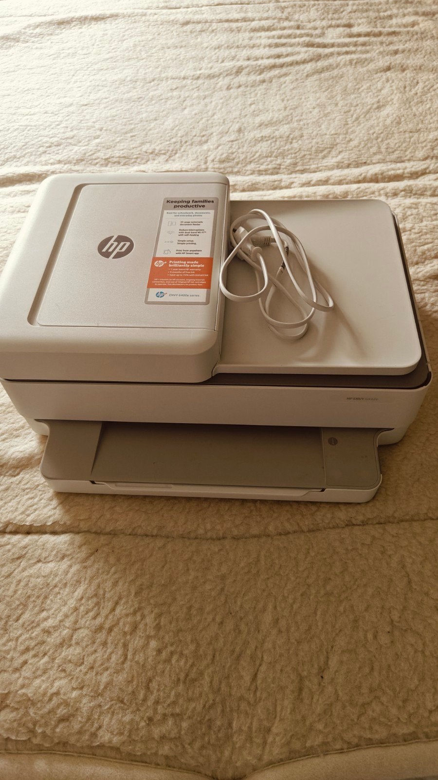 HP Envy 6400e All-in-One Printer - Zo goed als nieuw, Computers en Software, Inkjetprinter, All-in-one, Draadloos, Ophalen of Verzenden