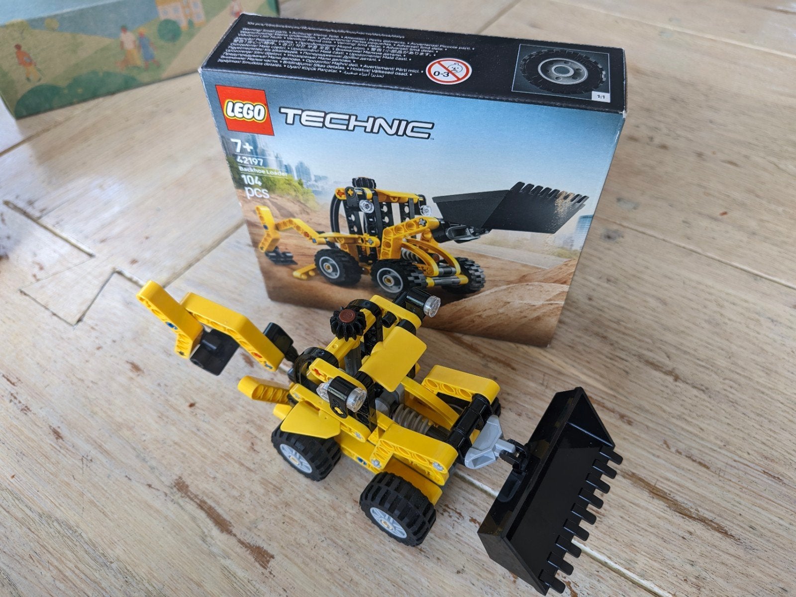 Lego Technic 42197 Backhoe Loader - Zo goed als nieuw, Ophalen of Verzenden, Zo goed als nieuw