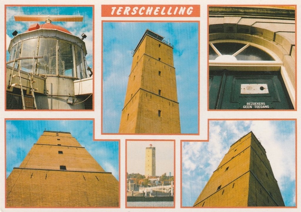 TERSCHELLING Vuurtoren De Brandaris, Verzenden, 1980 tot heden, Gelopen, Waddeneilanden
