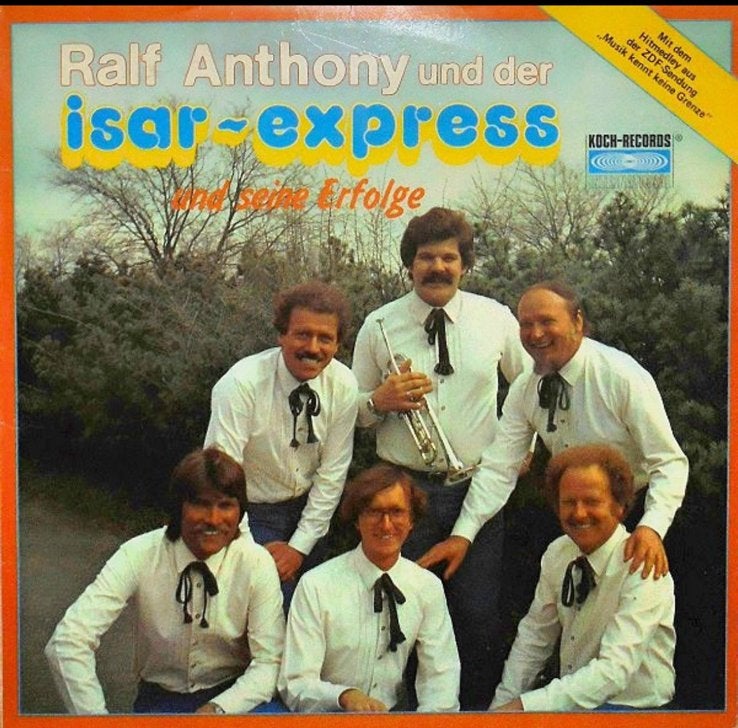 Gezocht! Ralf anthony und der isar express LP, Cd's en Dvd's, Ophalen of Verzenden, Zo goed als nieuw