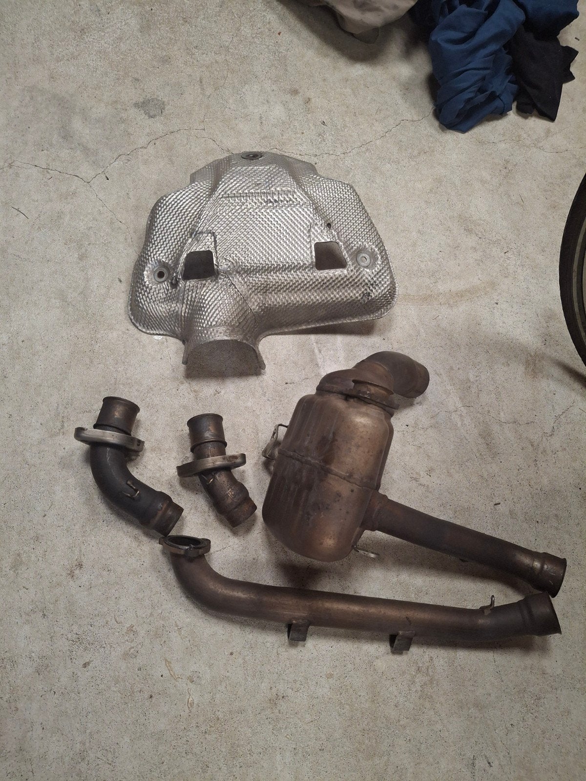 Ducati multistrada 1000ds uitlaat 1000 1100, Motoren, Ophalen of Verzenden, Nieuw