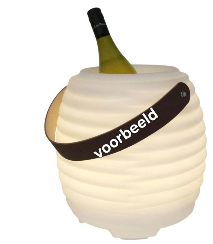 Coollux (wijn) koeler met Led en bluetooth speaker, Kunststof, Nieuw, Ophalen of Verzenden, Minder dan 5 flessen