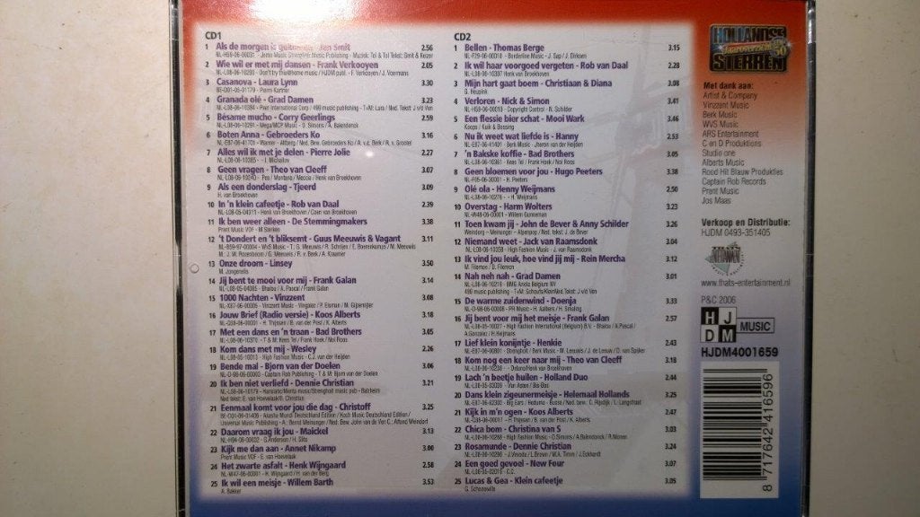 Hollandse Sterren Jaaroverzicht Top 50, Ophalen of Verzenden, Zo goed als nieuw, Nederlandstalig, Album