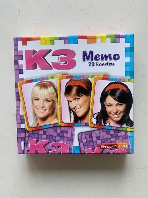 K3 memory spel, Ophalen of Verzenden, Zo goed als nieuw, Puzzelen