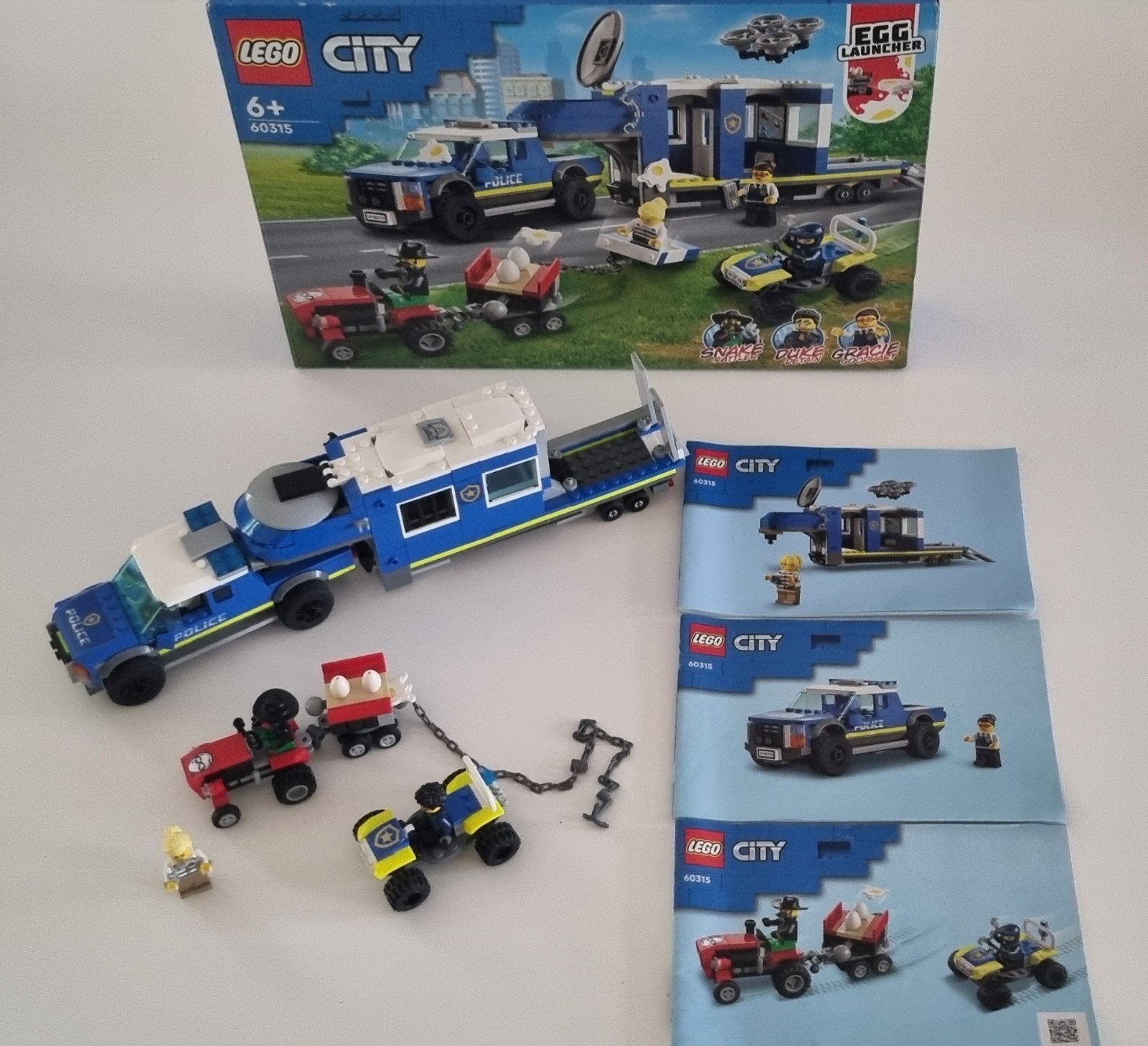 LEGO City Mobiele Commandowagen 60315, City, Lego, Ophalen of Verzenden, Zo goed als nieuw