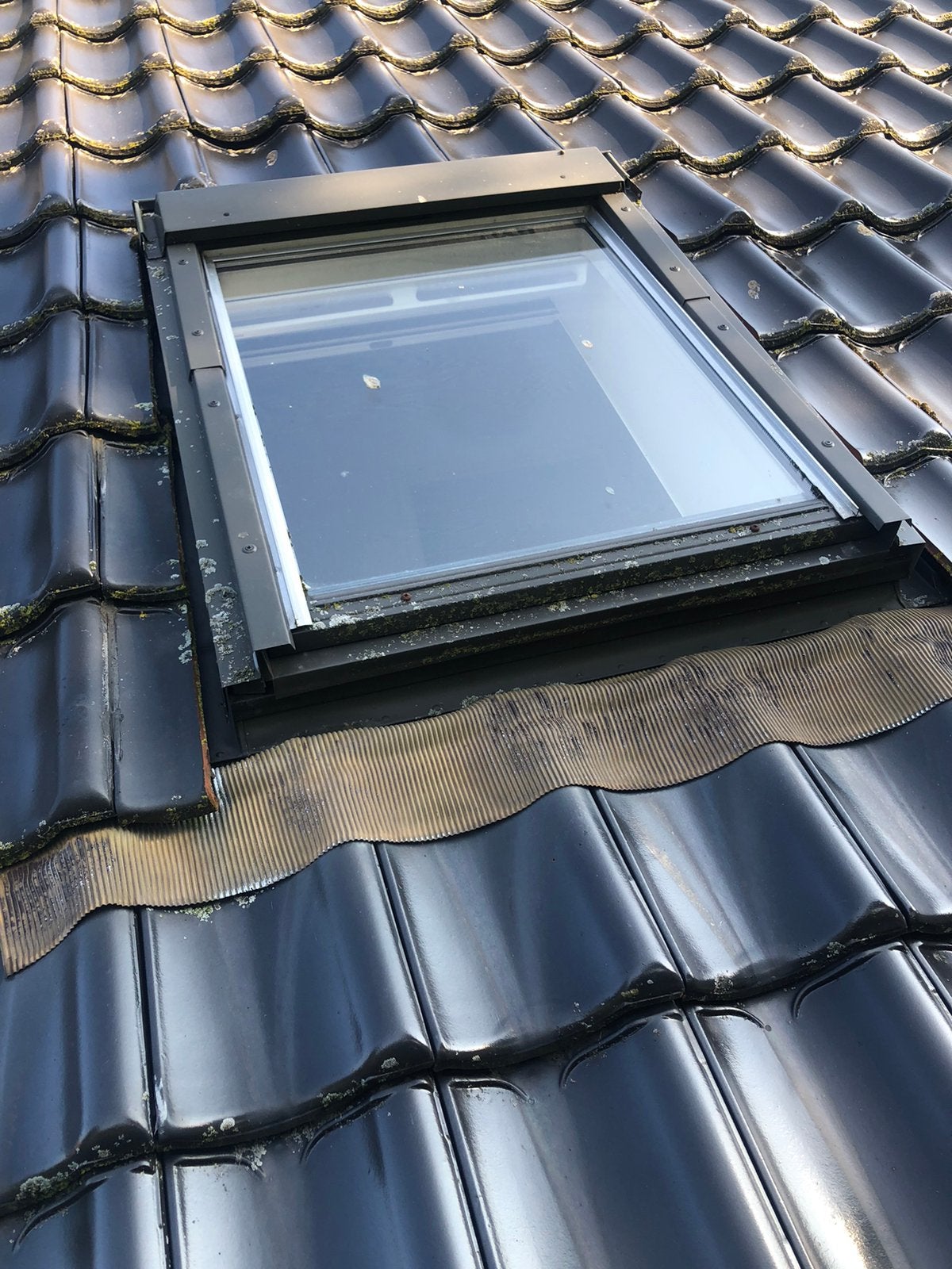 Velux dakram ggu 304, Doe-het-zelf en Verbouw, Dakpannen en Dakbedekking, Ophalen, Zwart, Overige typen, Zo goed als nieuw