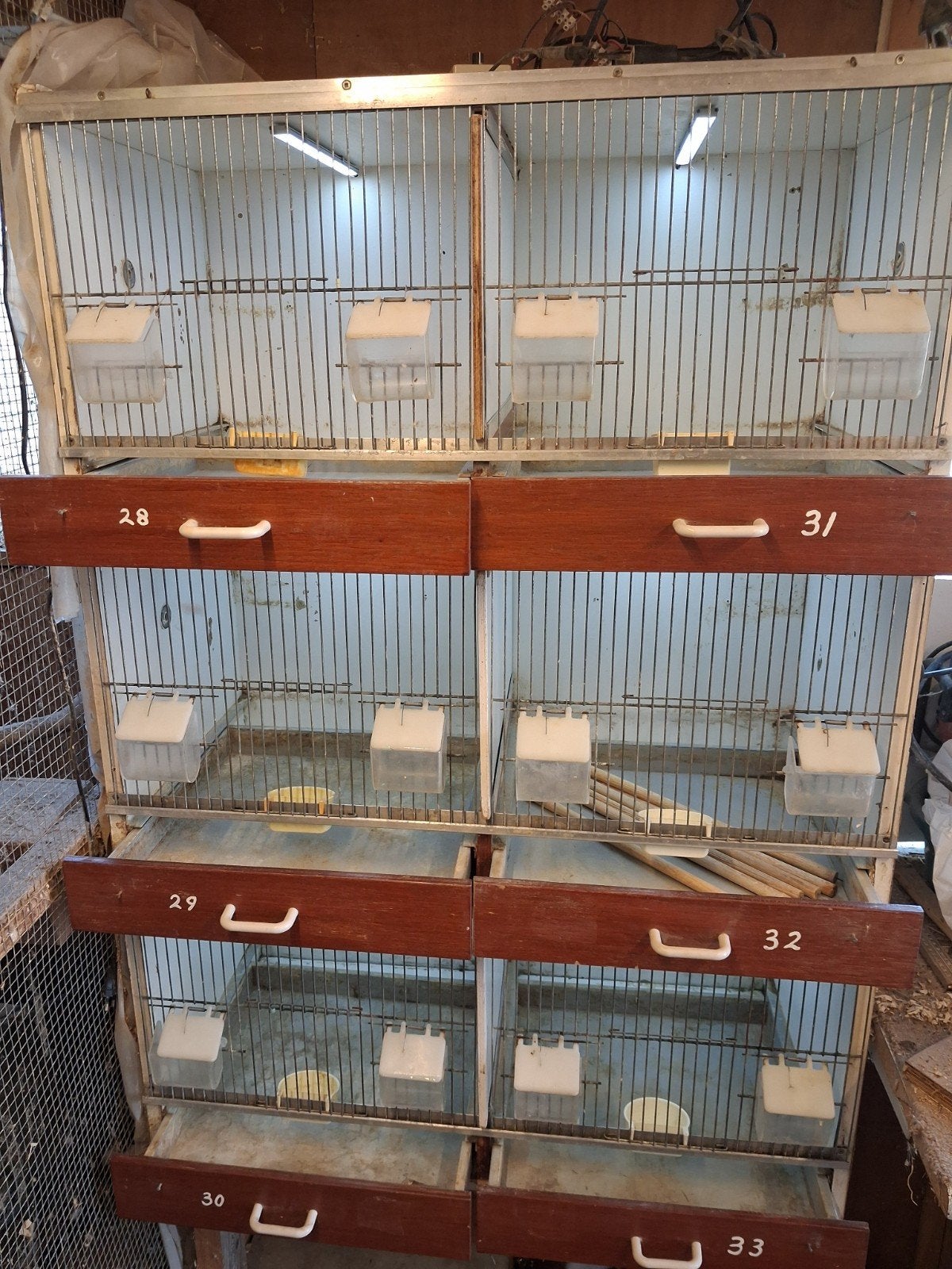 te koop complete vogel hobby, Ophalen, Hout, Volière