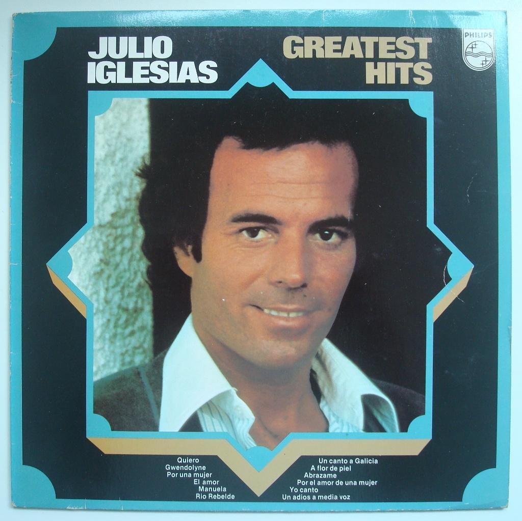Julio Iglesias - Greatest Hits, originele lp uit 1977, Cd's en Dvd's, Ophalen, Zo goed als nieuw, 12 inch