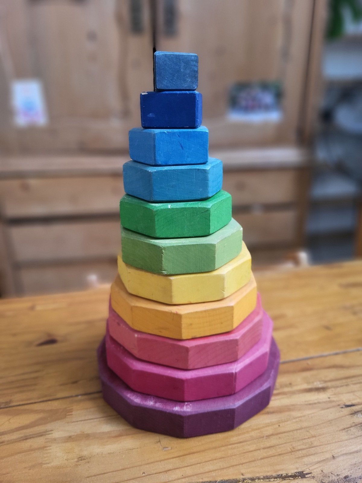 Grimm's houten stapeltoren, Ophalen of Verzenden, Gebruikt