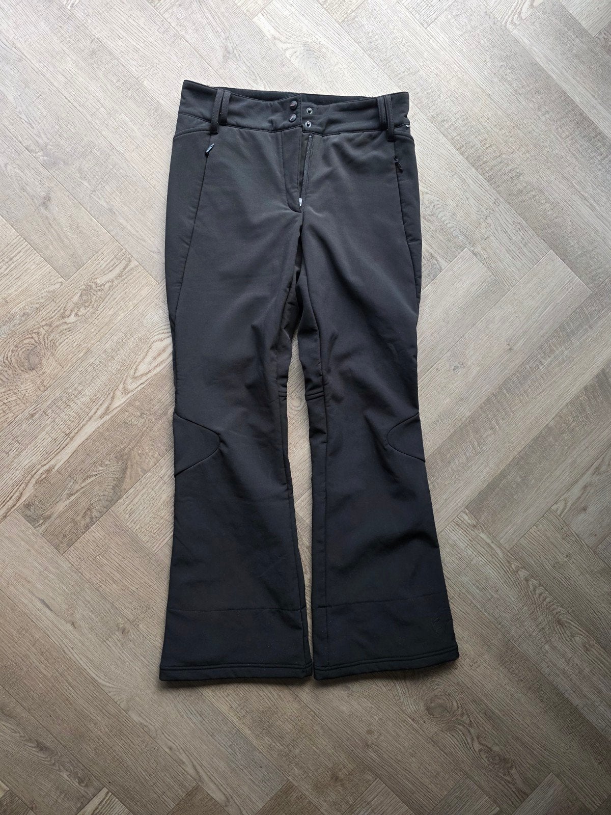 Falcon Softshell Skibroek Dames Zwart Maat L/42, Kleding | Dames, Wintersportkleding, Broek, Falcon, Maat 42/44 (L), Ophalen of Verzenden