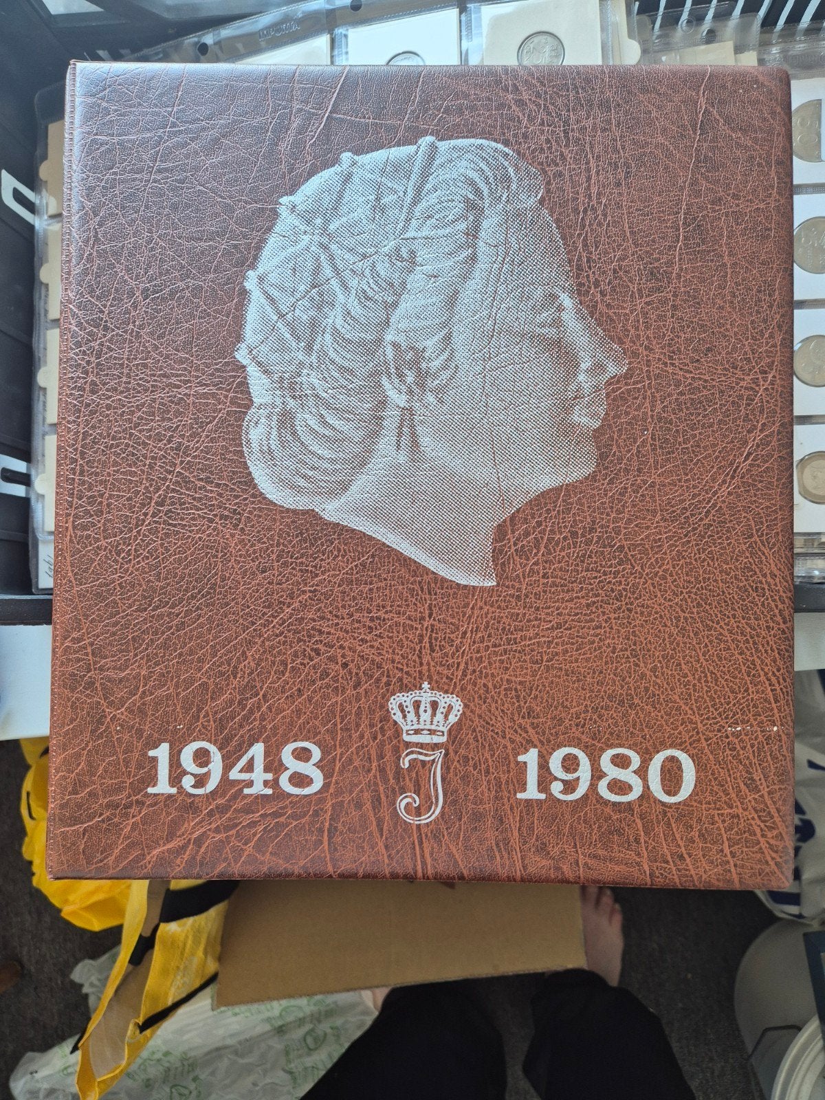 UITVERKOOP muntenalbum juliana compleet met zilver, Ophalen of Verzenden, Koningin Juliana, 10 gulden, Zilver