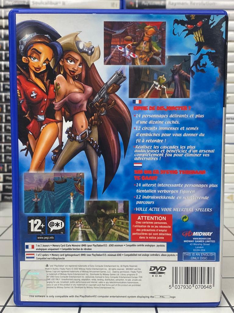Freaky Flyers – PS2 PlayStation 2 Game – Midway, Avontuur en Actie, Info@midway.com, Www.midway.com, 1 speler
