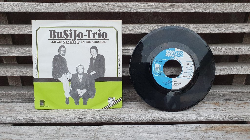 Bu-Si-Jo Trio, Cd's en Dvd's, Ophalen, 7 inch, Fotohoes, Zo goed als nieuw