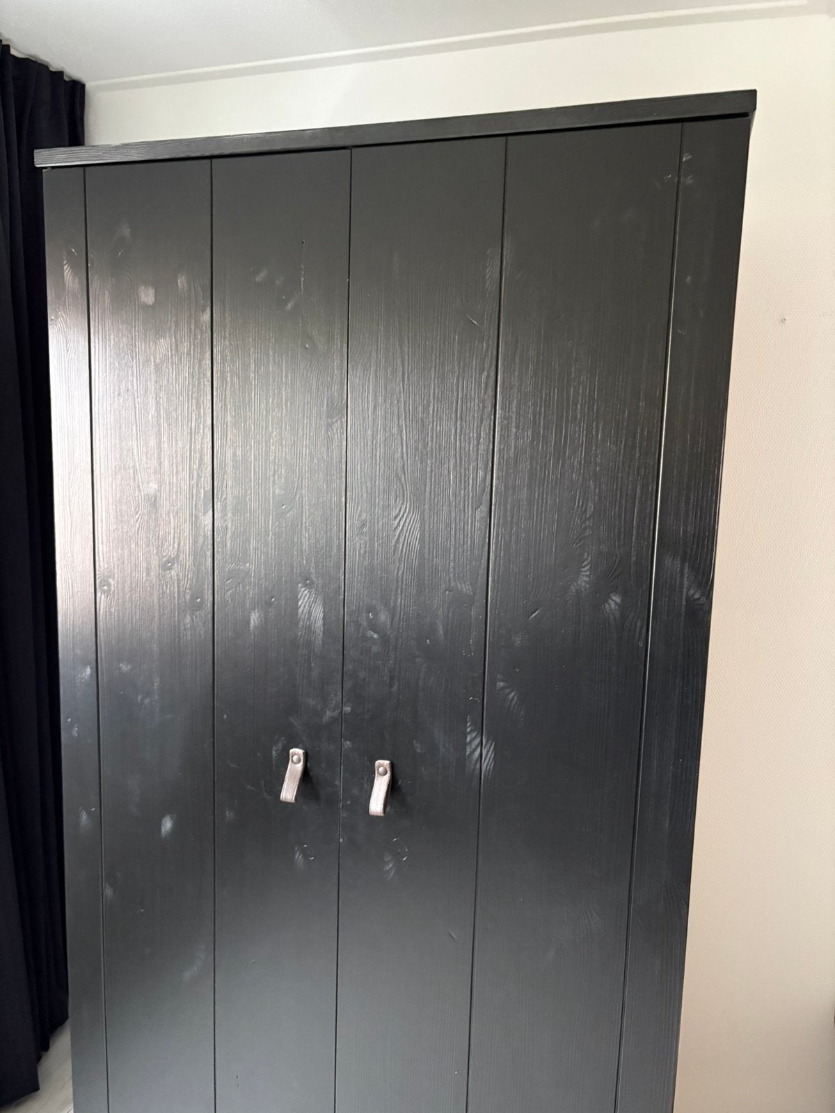 Woood kledingkast Ties, Ophalen, Gebruikt, 100 tot 150 cm, 200 cm of meer