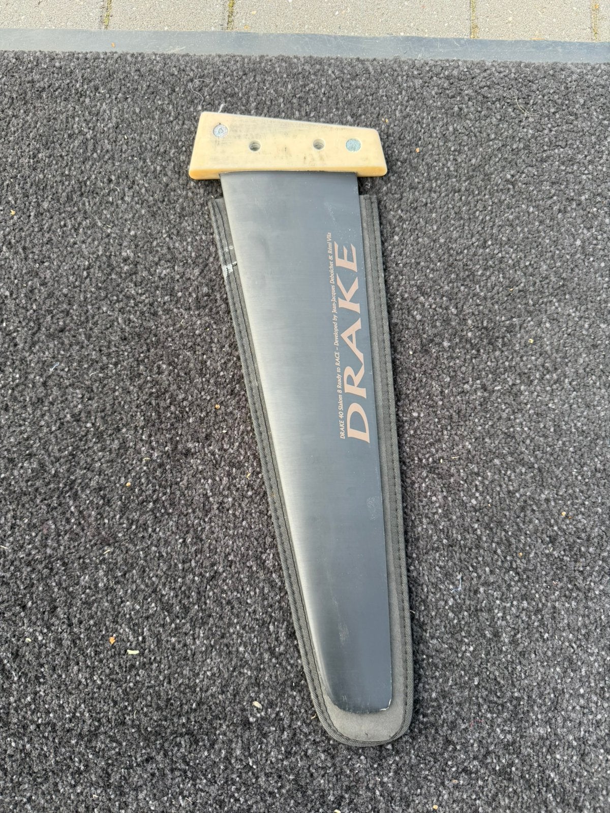 Drake Slalom vin 40cm in zeer goede staat, Ophalen of Verzenden, Zo goed als nieuw, Vin