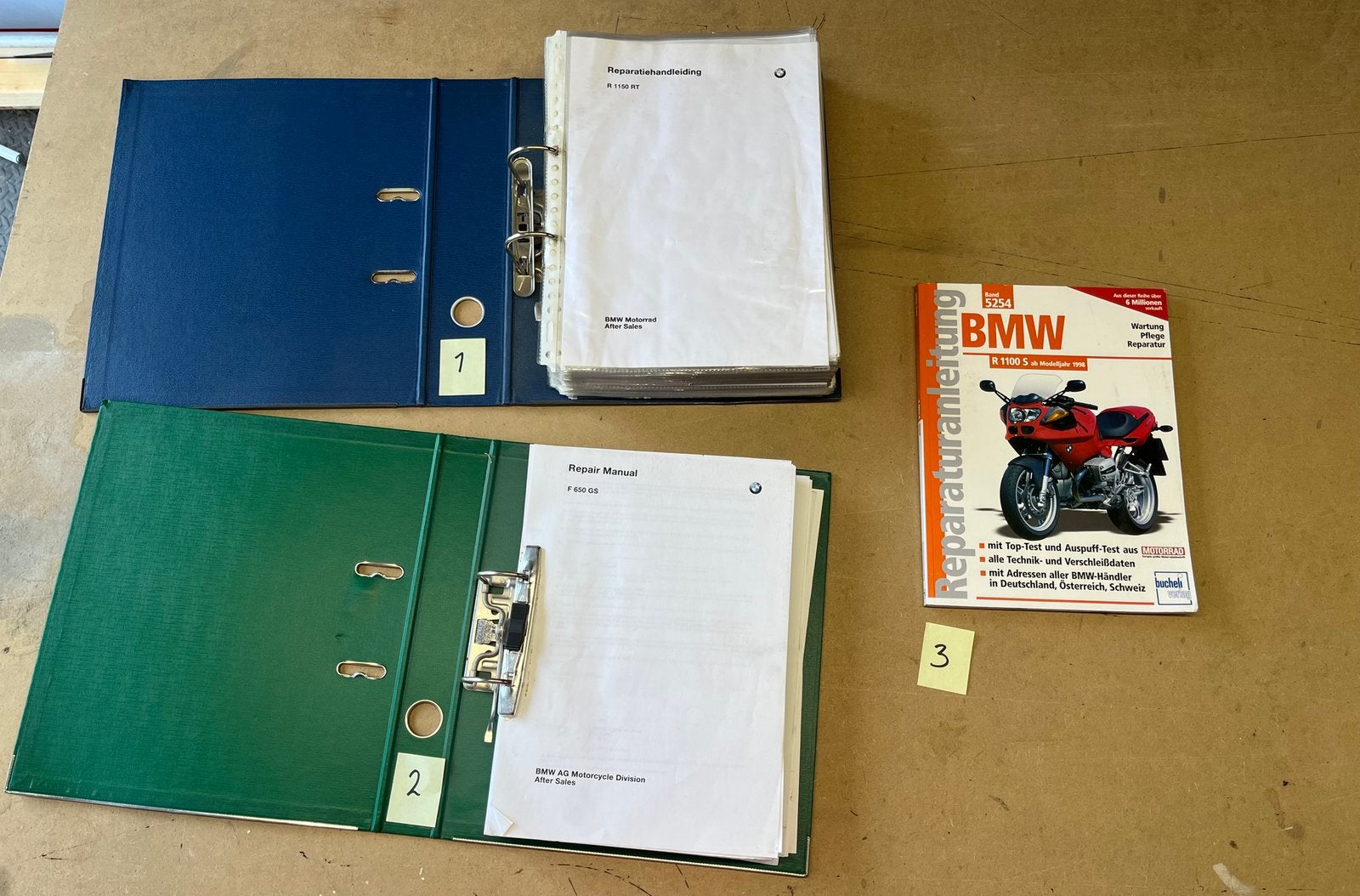 Werkplaatshandboek BMW R1150RT (‘01) en R1100S (‘98-), Ophalen of Verzenden, BMW