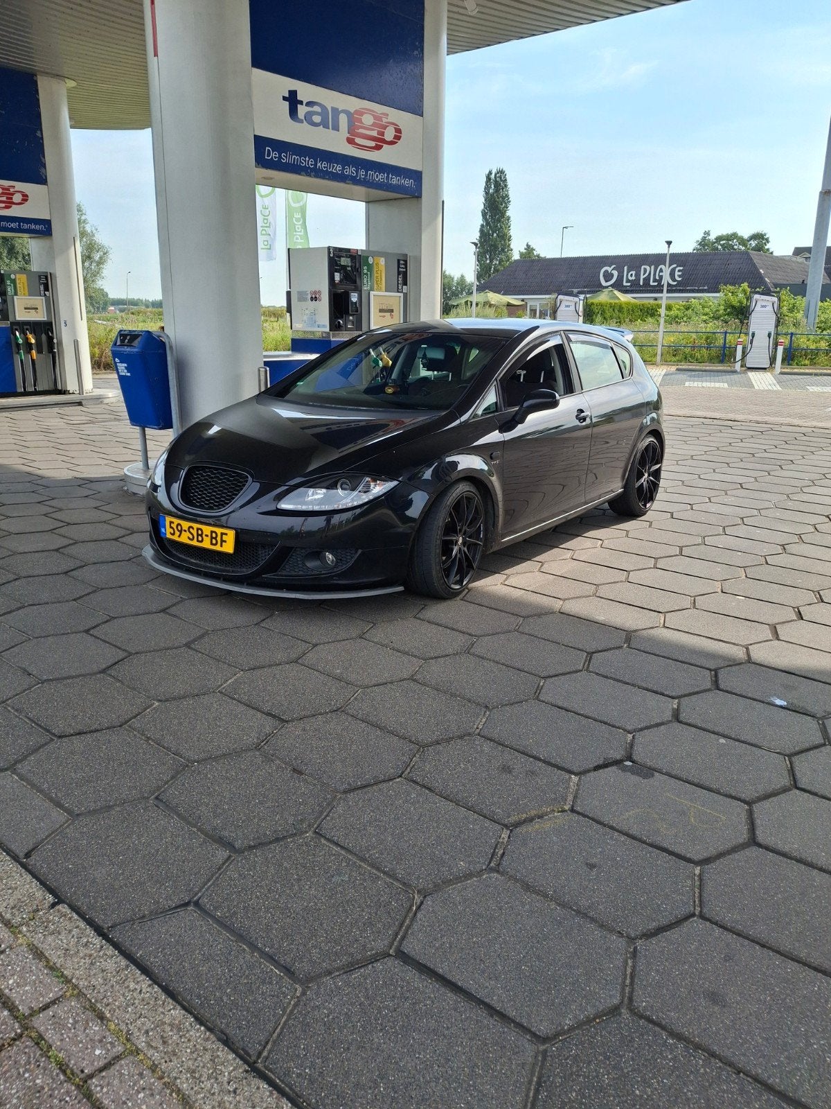 Seat Leon 2.0 Tfsi 16V 136KW 2005 Zwart, Auto's, Voorwielaandrijving, Leon, Zwart, Origineel Nederlands