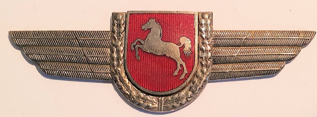 Duits Feuerwehr (brandweer) petinsigne, Verzenden, Gebruikt