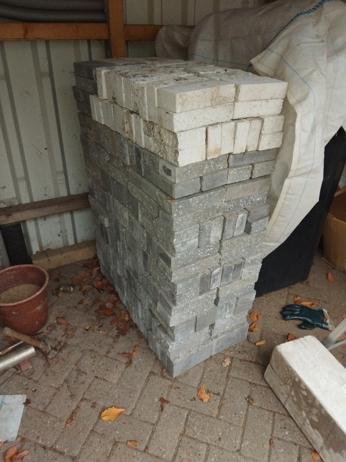 mbi rox gevelsteen, Doe-het-zelf en Verbouw, Ophalen, Nieuw, Beton