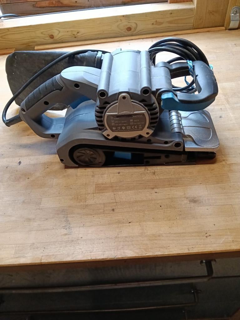 Bandschuurmachine Gamma 1010W, Doe-het-zelf en Verbouw, Gereedschap | Schuurmachines, Ophalen of Verzenden