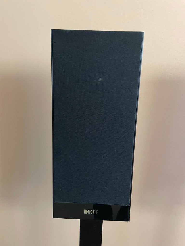 2x KEF T101 satelliet zwart - incl. muurbeugels, ultradun, Audio, Tv en Foto, Luidsprekers, Stereo speakers, Zo goed als nieuw