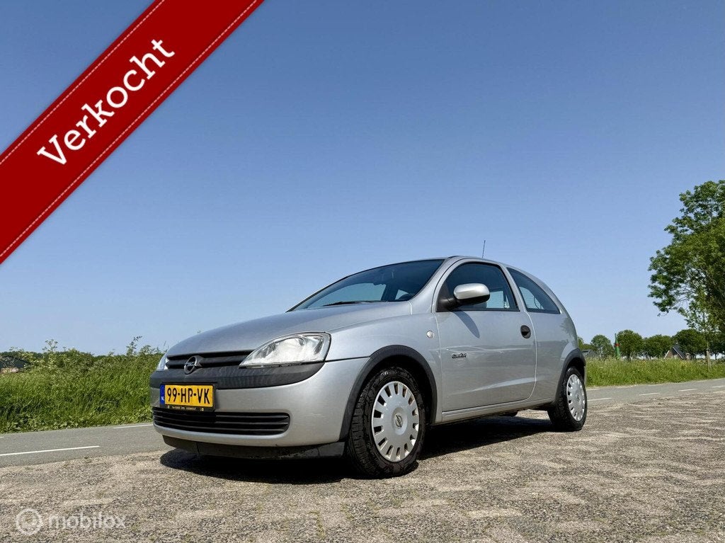Opel Corsa 1.2-16V, BJ 2001, 77.000 km NAP, APK Juni 2027, Auto's, Opel, Voorwielaandrijving, 450 kg, Gebruikt, 31 €/maand