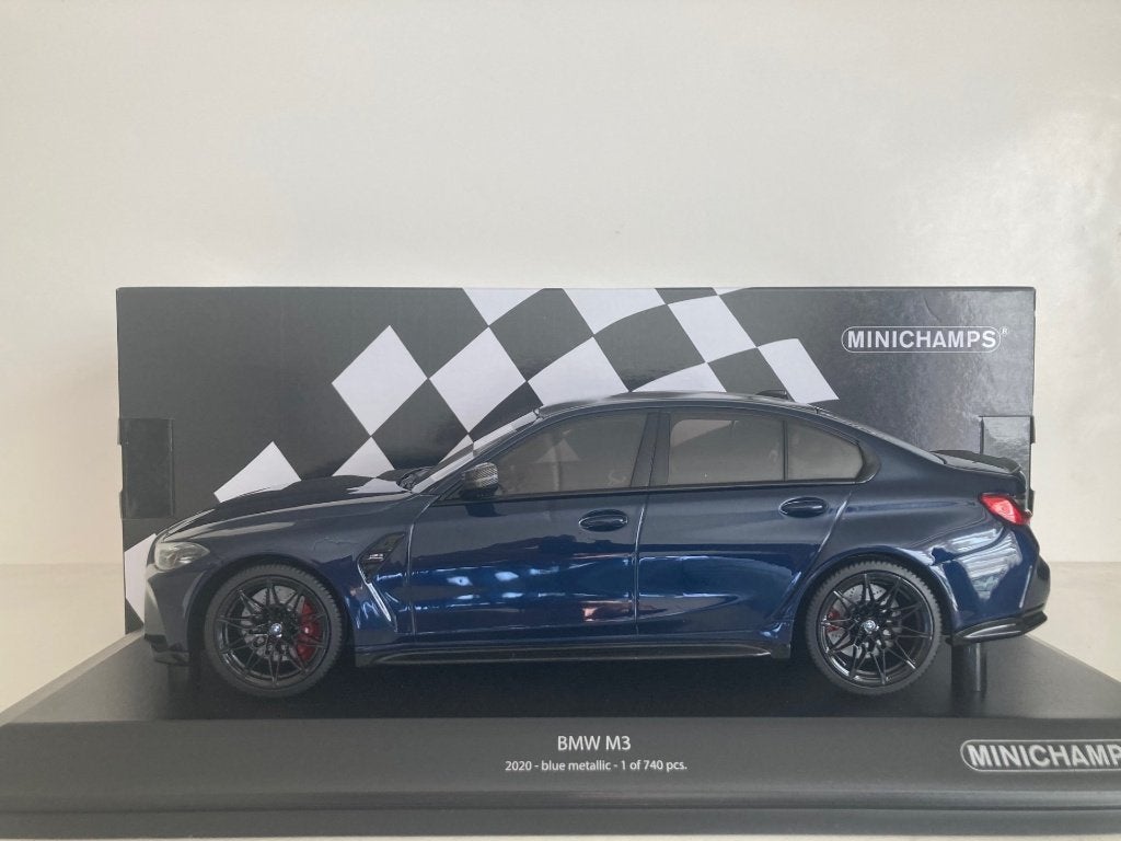 BMW M3 2020 1:18 (nieuw), Hobby en Vrije tijd, Modelauto's | 1:18, Verzenden, Nieuw, Auto, MiniChamps