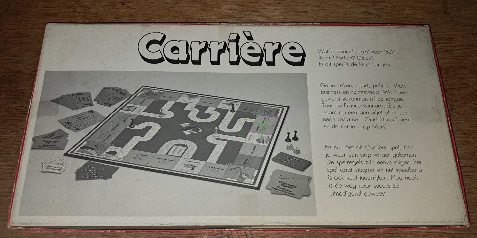 Carrière Bordspel - Klassiek Gezinsspel, Drie of vier spelers, Ophalen of Verzenden, Gebruikt, Clipper
