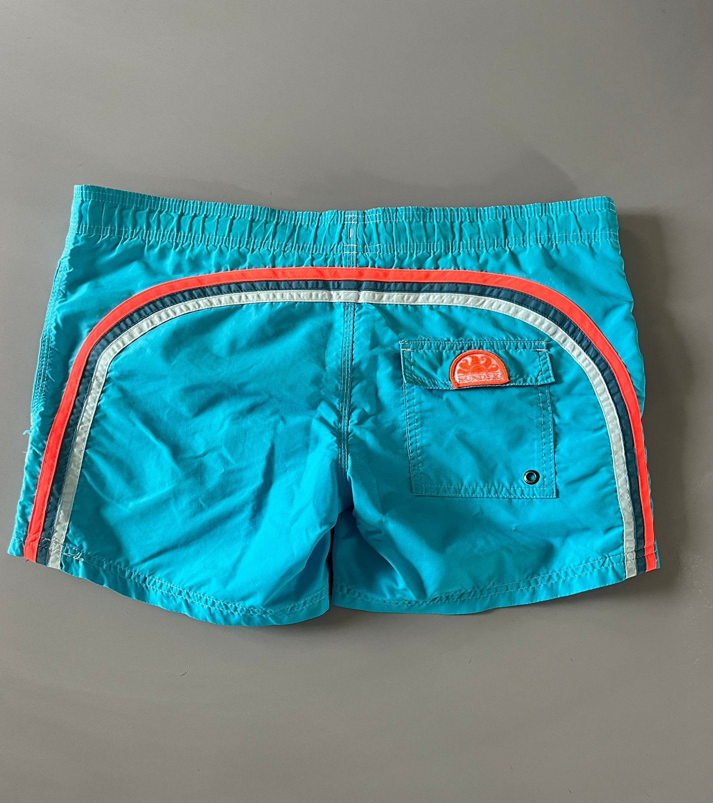 Sundek zwemshort turquoise blauw mt 158/164, Kinderen en Baby's, Gebruikt, Ophalen of Verzenden, Maat 158, Zwembroek