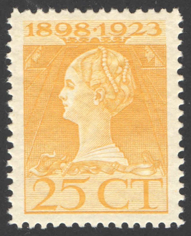 Nederland NVPH nr 126 ongebruikt Jubileum 1923, Ophalen of Verzenden, T/m 1940, Postfris