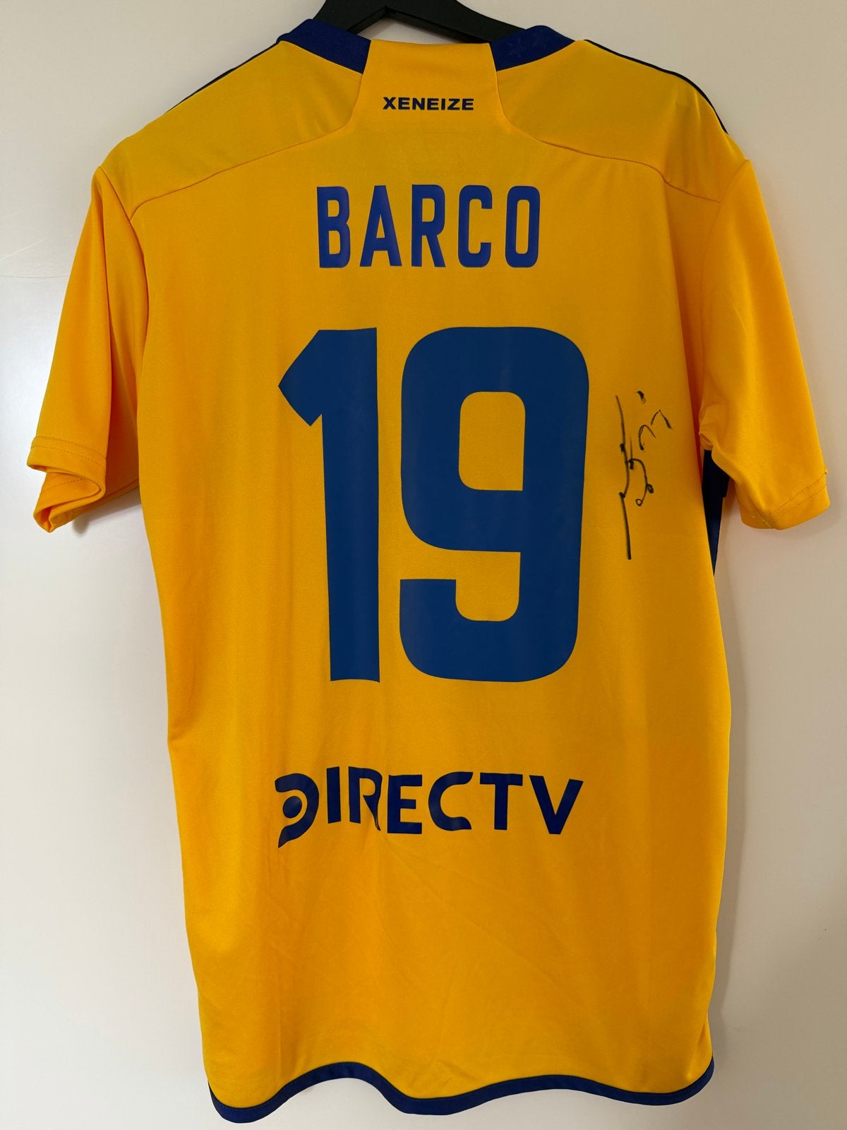 Gesigneerd shirt Barco - Boca Juniors, Ophalen of Verzenden