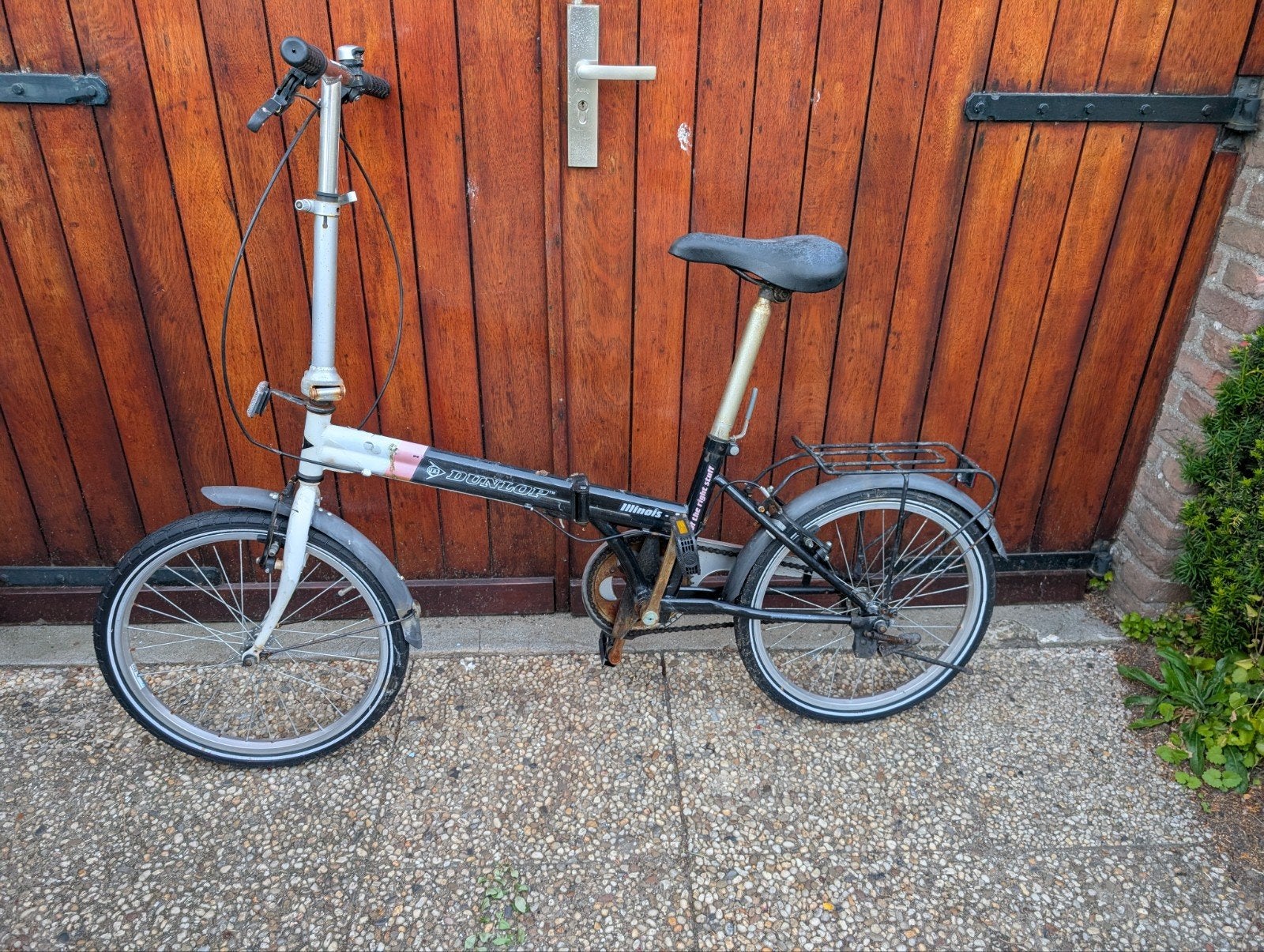 Vouwfiets Dunlop bijna niet gebruikt vaste prijs €40,-, Fietsen en Brommers, Fietsen | Vouwfietsen, Ophalen, 20 inch of meer