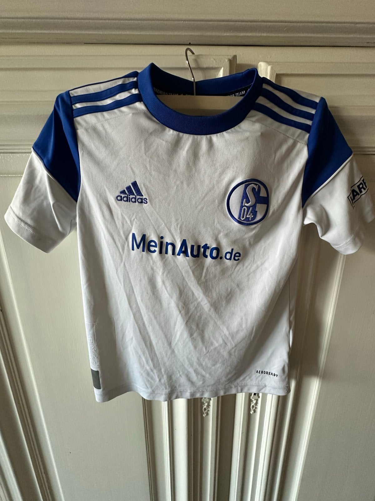 Adidas Schalke 04 voetbalshirt maat 140 (9-10 jaar), Ophalen of Verzenden, Gebruikt