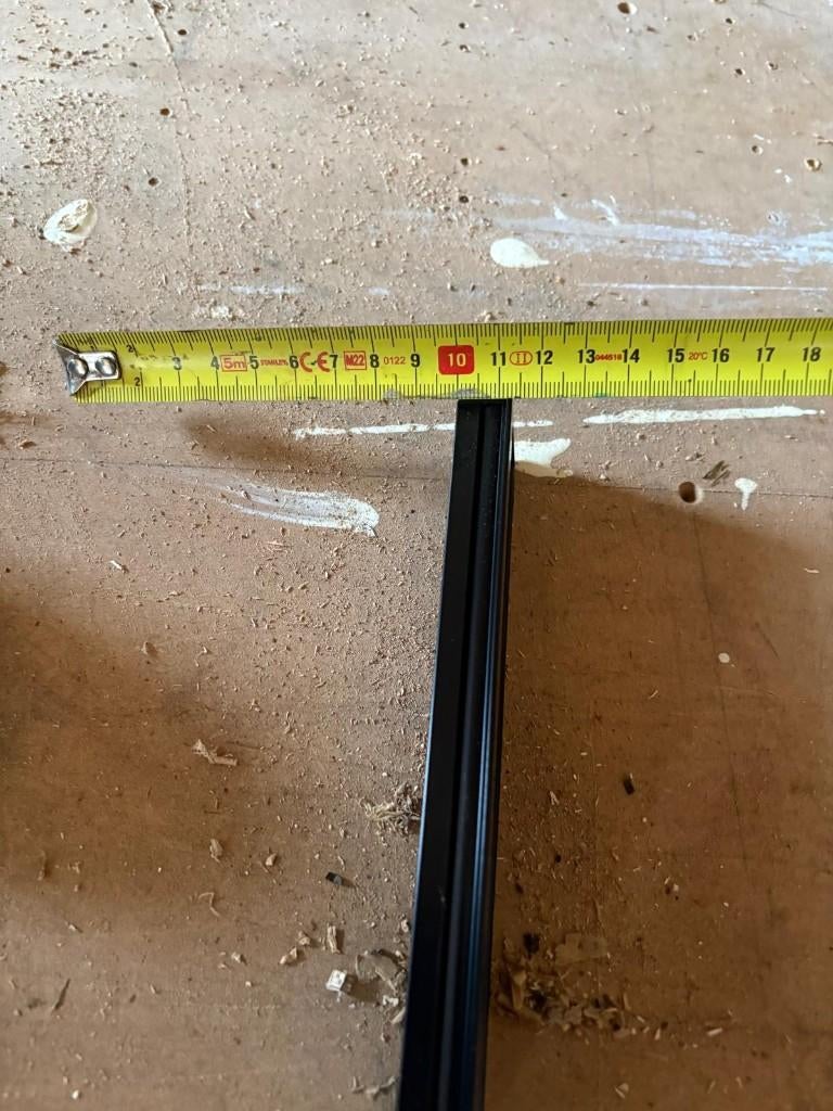 handgreep staal voor schuifdeur, Minder dan 80 cm, Binnendeur, Minder dan 200 cm, Nieuw