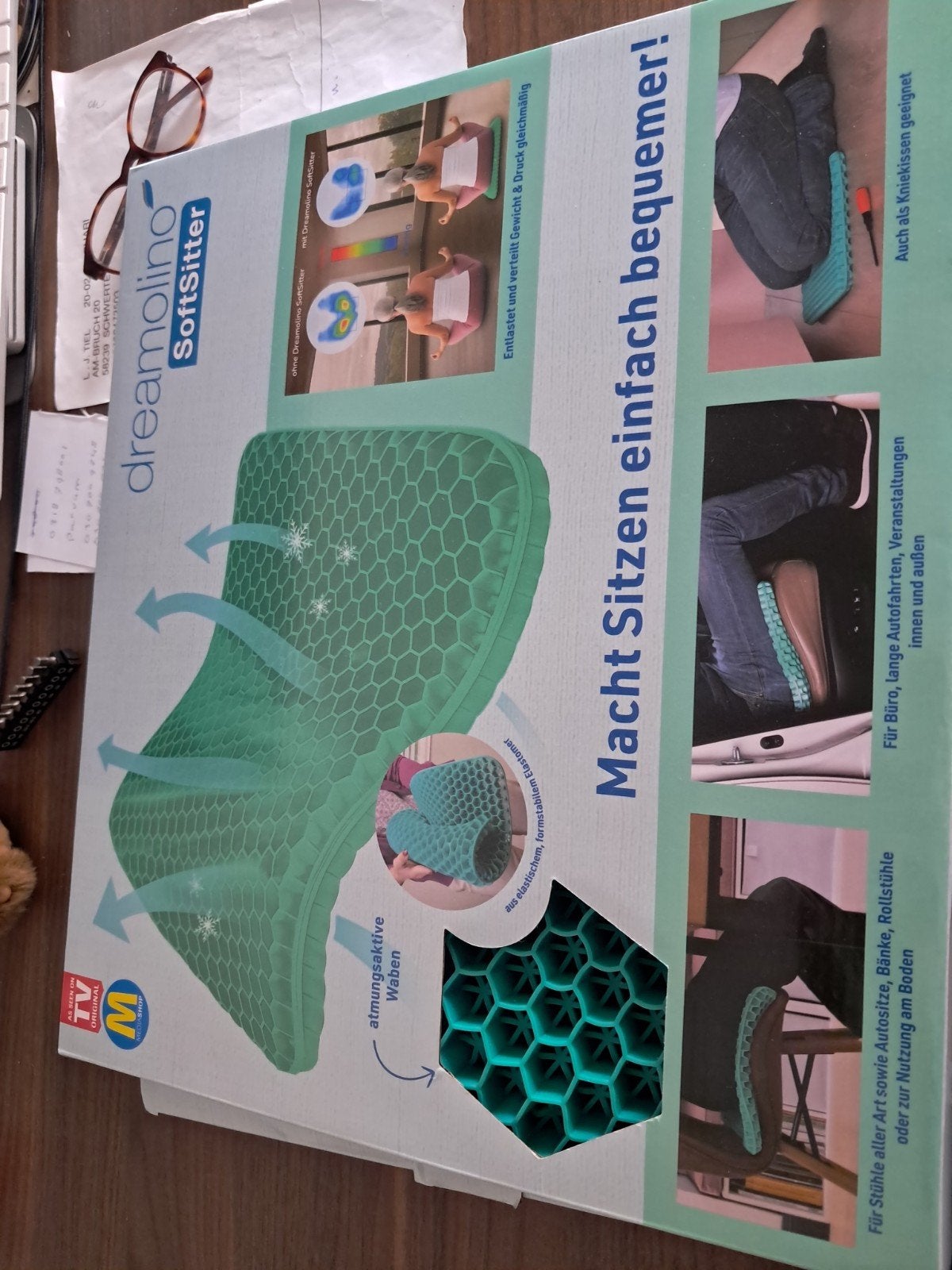 Dreamolino SoftSitter Zitkussen - Comfortabel en Ergonomisch, Groen, Overige materialen, Nieuw, Ophalen of Verzenden