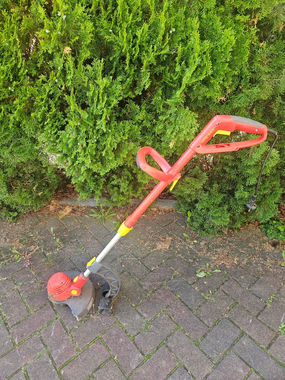 Elektrische kantjesknipper - gebruikt, Ophalen, Zo goed als nieuw, Elektrische grasmaaier, Gamma