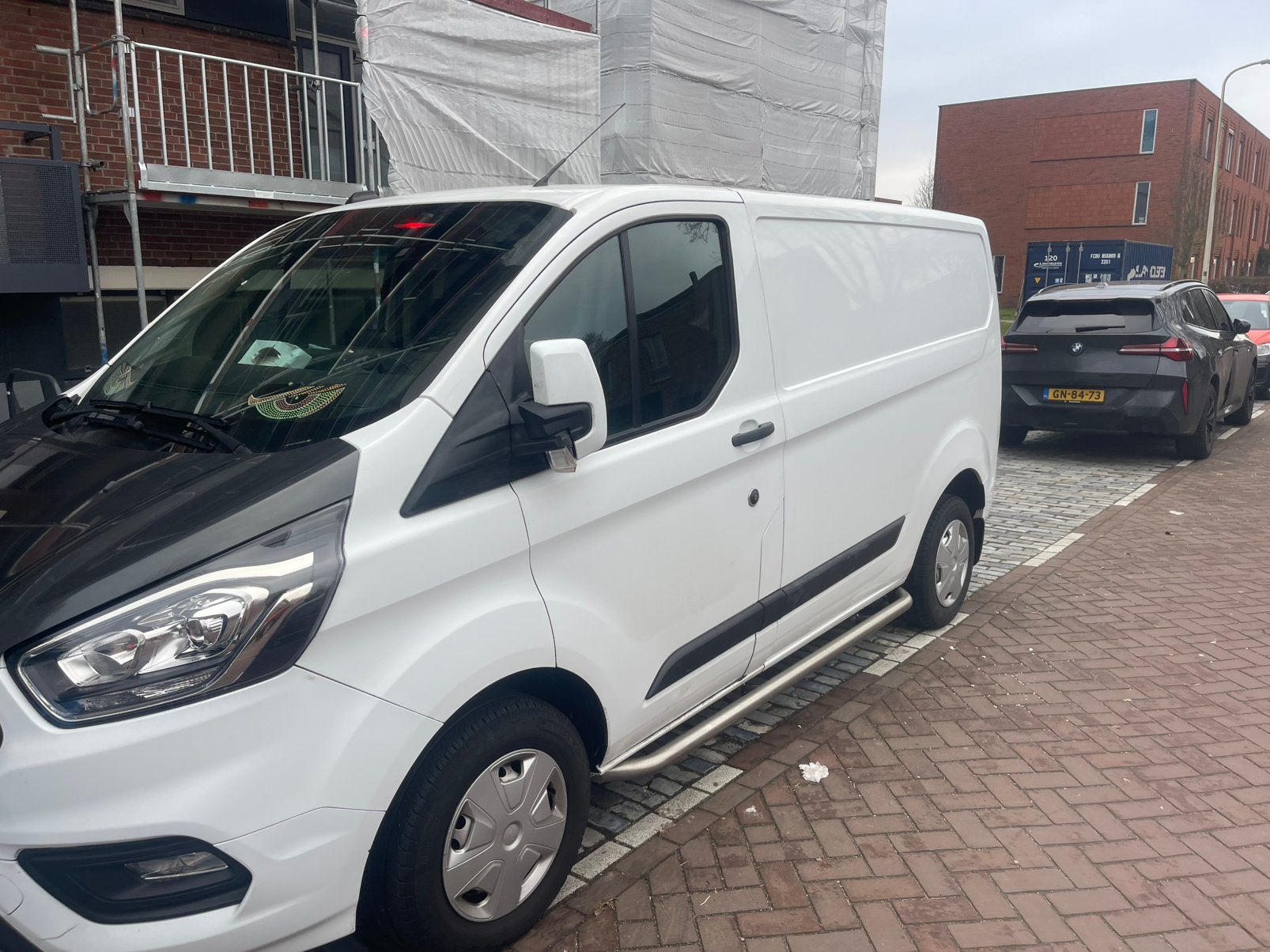 Ford Transit Custom Gbdc 2.0 Tdci 130PK 300 L1h1 2020 Wit, Auto's, Voorwielaandrijving, 1995 cc, 4 cilinders, 129 pk