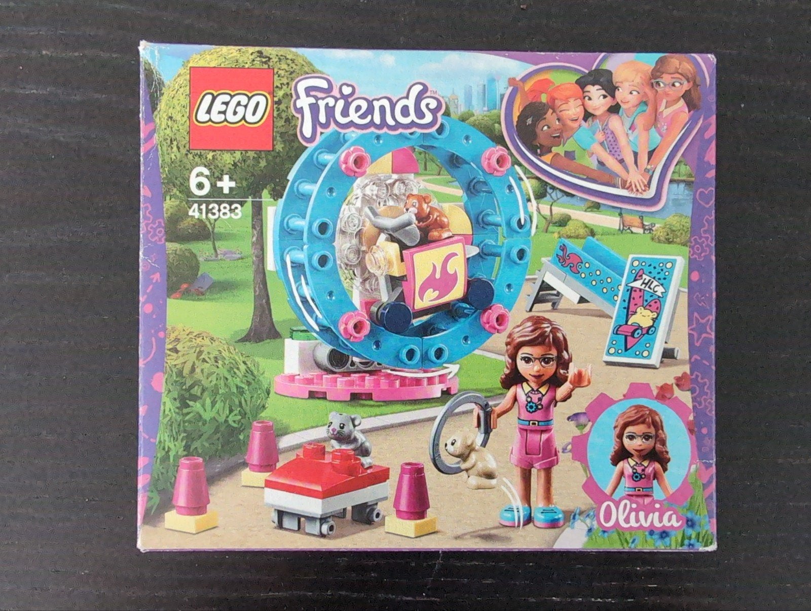 LEGO Friends Olivia's hamsterspeelplaats 41383, Gebruikt, Lego, Inclusief accessoires, Friends