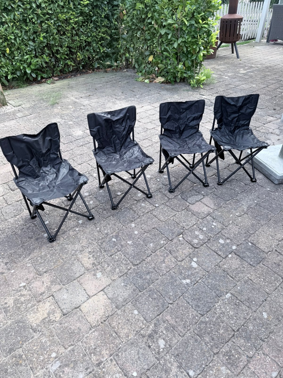 4X kinderstoeltjes te koop., Ophalen of Verzenden, Nieuw, Campingstoel