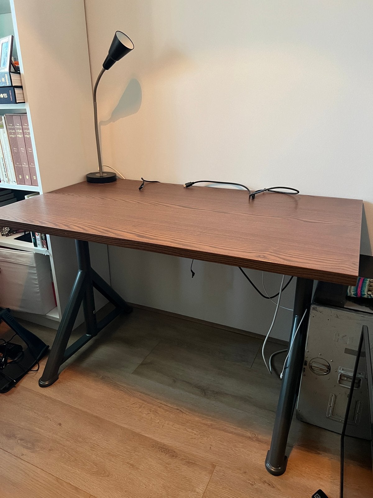 IKEA IDÅSEN Bureau 120x70 cm, Ophalen, Spaanplaat of MDF, Zo goed als nieuw, IKEA
