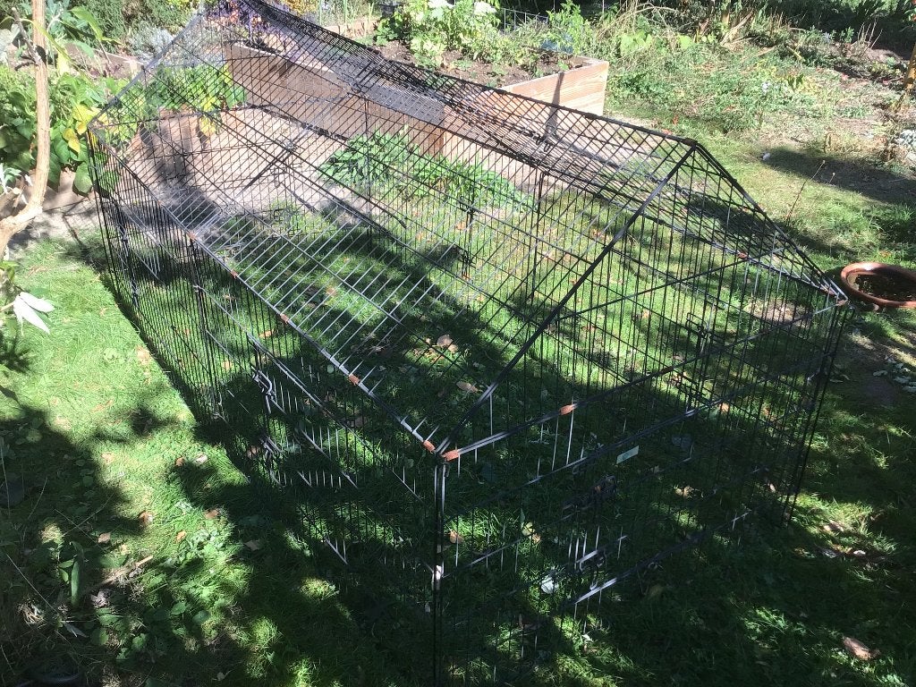 Verplaatsbare buitenren, Ophalen, Gebruikt, Minder dan 10 meter, Gaas