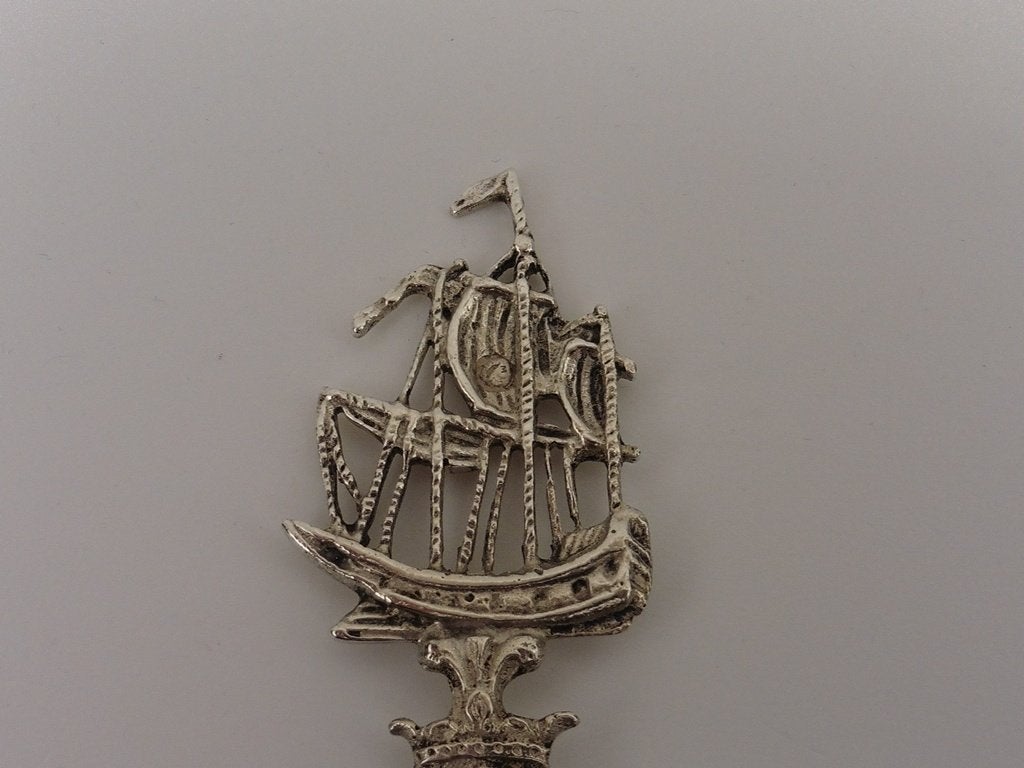 Zilveren lepel "Nachtwacht"                             Z203, Antiek en Kunst, Ophalen of Verzenden, Zilver