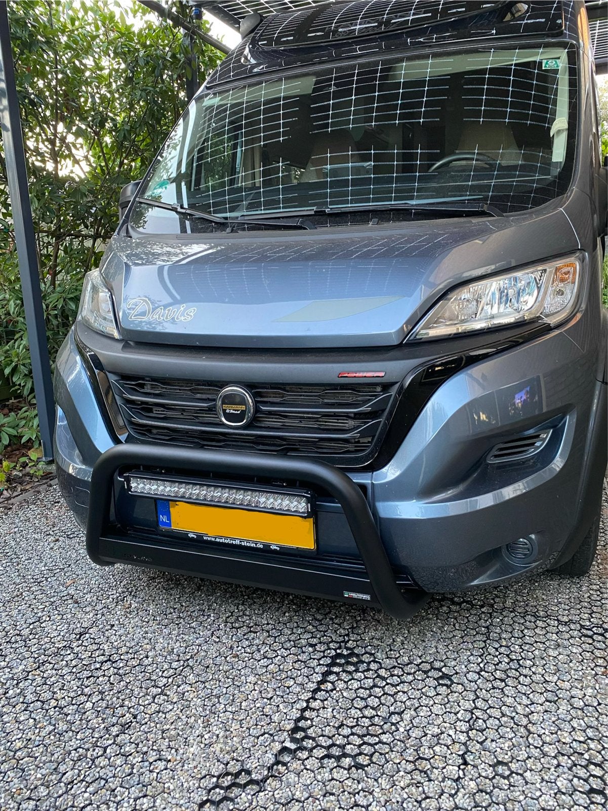 Karmann Davis Buscamper - 600. 9 traps automaat en 160 pk, Caravans en Kamperen, Campers, Automaat, Fiat, Tot en met 2, Karmann