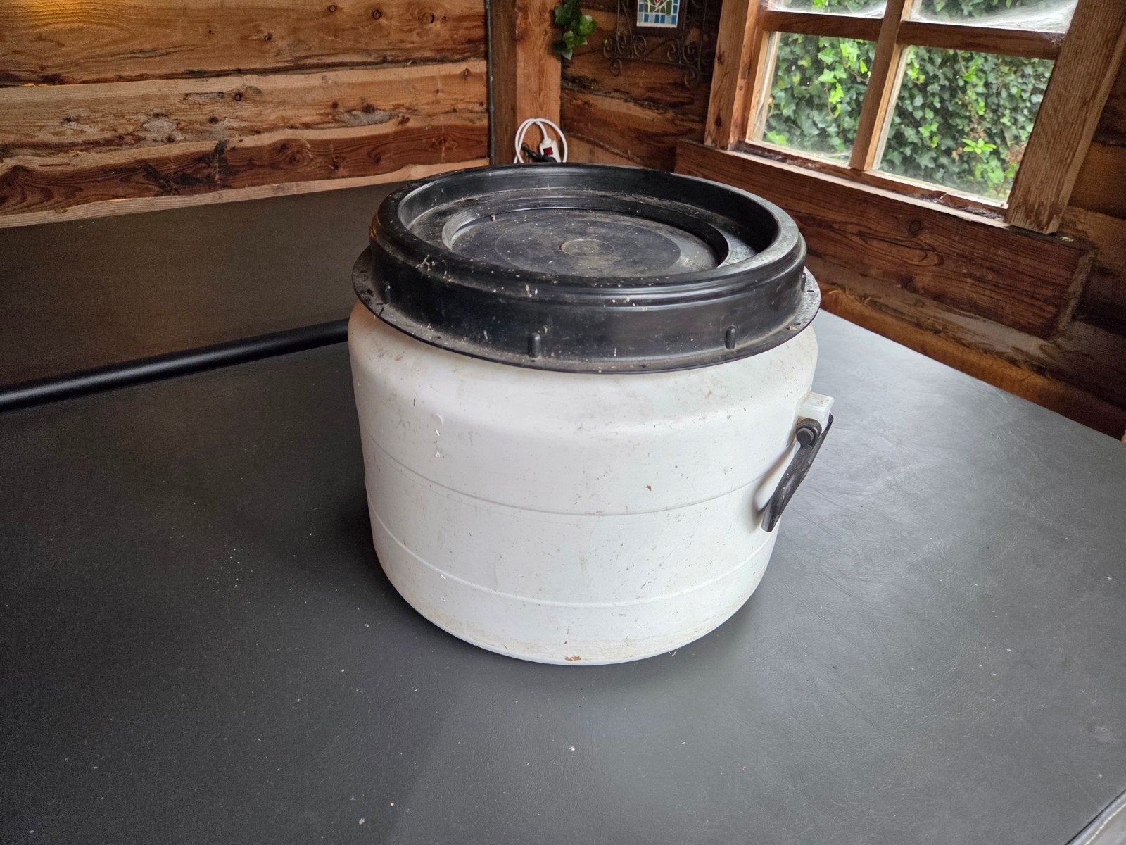 waterdichte ton vat tonnetje emmer, Minder dan 75 liter, Ophalen, Gebruikt, Kunststof