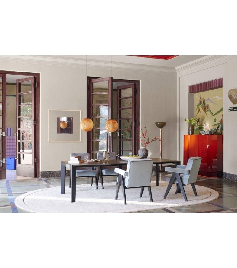 Cassina Longplane eettafel 350cm evt.+ Capitol stoelen nieuw